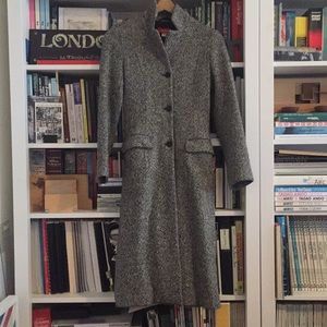 Co-op grey long coat - Made in Italy